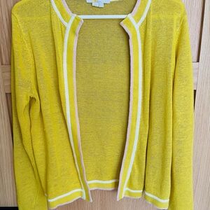 Boden Silk and Linen Women’s Cardigan Sweater